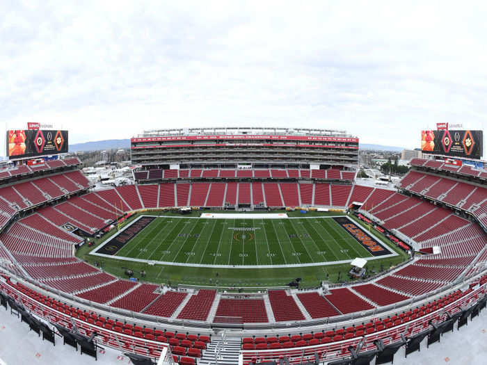 The location caused havoc with ticket sales leading up to the game thanks, in part, to the distance from the two schools and the cost of visiting the Bay Area.