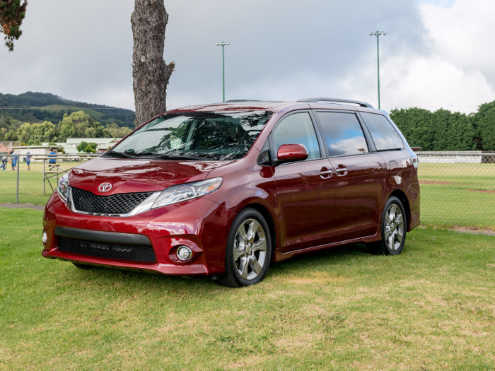 3. Toyota Sienna 16.1%