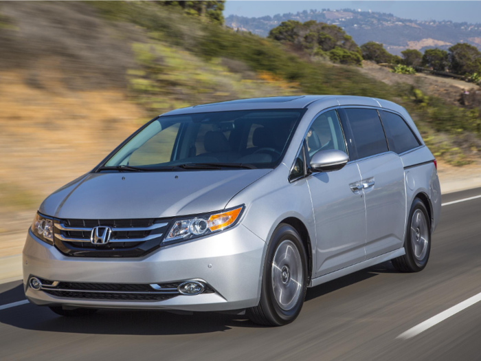 8. Honda Odyssey: 12.6%