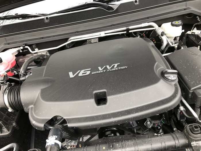 The 3.6-liter V6 makes a purposeful 308 horsepower and is a reminder in the age of turbocharged four-pots that GM has always been good at sixes. Fuel-economy is an appealing 17 mpg city/24 highway/19 combined — not great, but also no bad given the oomph provided by the V6.