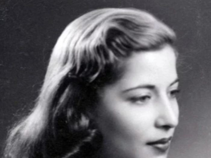 Ruth Bader Ginsburg as a Cornell senior in 1953.