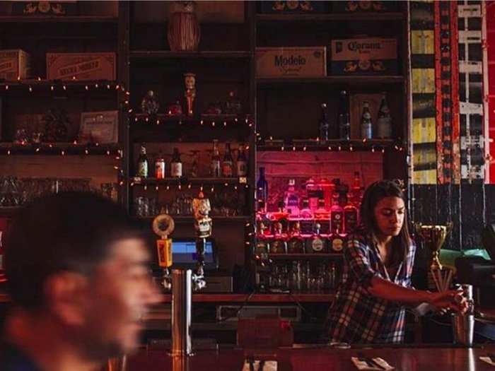 In 2017, Alexandria Ocasio-Cortez was working as a bartender in New York, a year before winning her congressional seat.