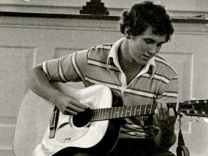 Mike Pence loved to play guitar during his college years.