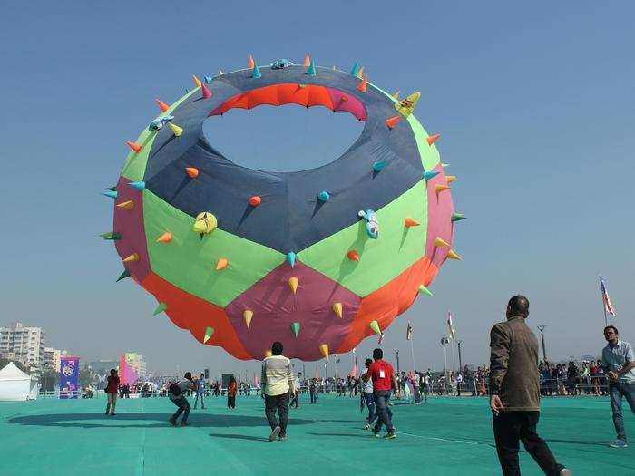 Over the course of the past few years, master kite makers have introduced their regional kite designs in the festival including Wau-Balang kites from Malaysia, llayang-llayanghave from Indonesia.