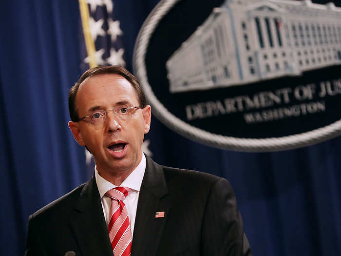 In July 2018, Rosenstein defended the prosecution of Russian agents.