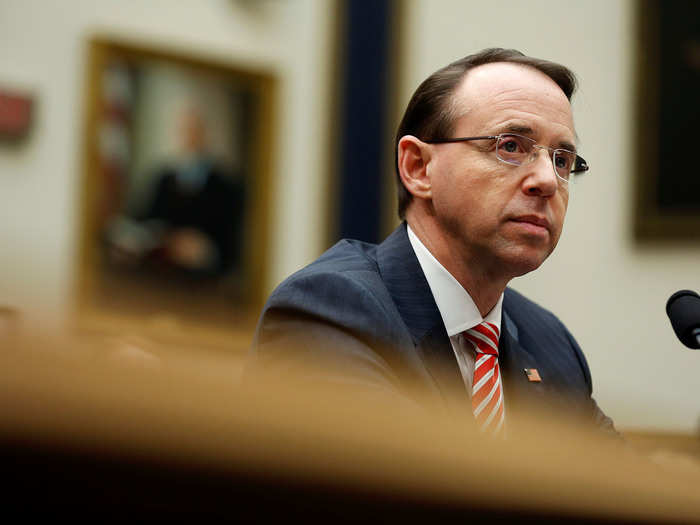 In July 2017, Trump lashed out at Rod Rosenstein for being from Baltimore. He