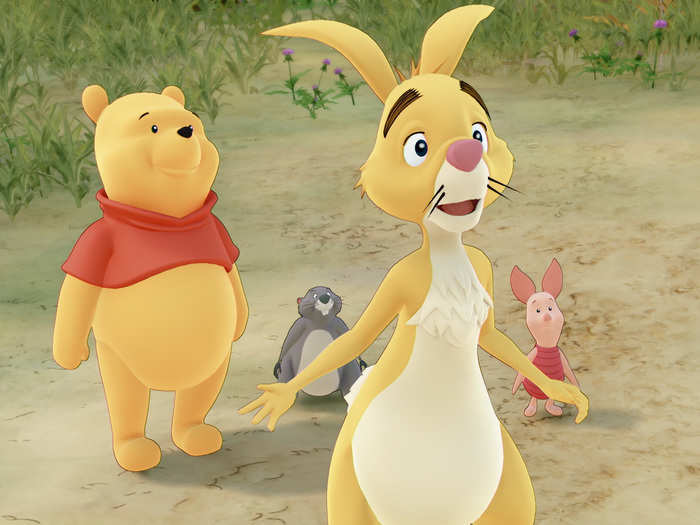 In the case of Winnie-the-Pooh and his friends below, it looks like Hundred Acre Wood is one of many stops you