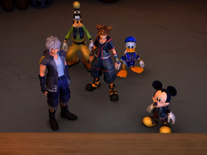 And yes: One of those characters is Mickey Mouse himself.