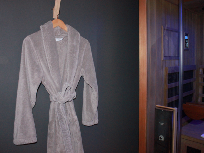 ... and a Parachute bathrobe, which I inexplicably and regretfully never wore.