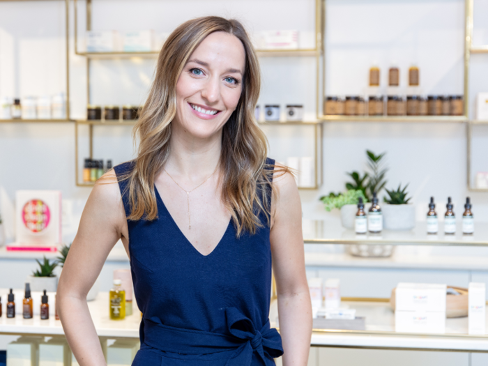 "We want [Clean Market] to be a one-stop shop for all things wellness," owner Lily Kunin told me. "Wellness should be accessible and easy to reach and there should be one place that you can go to fill a lot of your needs around feeling well."