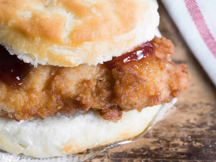 8. Chicken biscuit