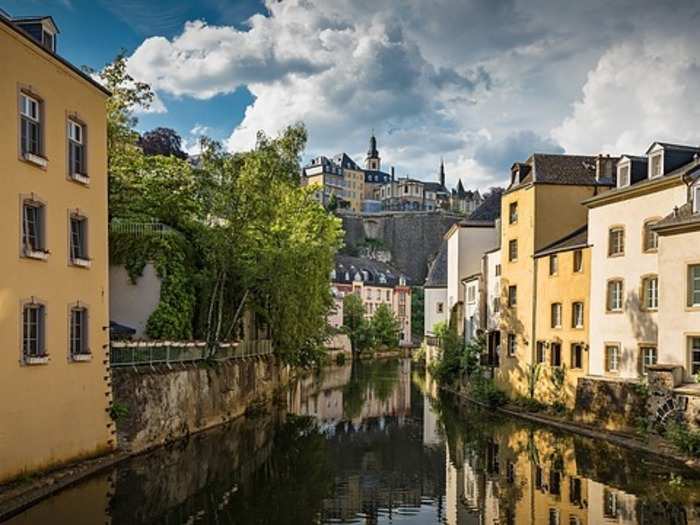 5. (tied) Luxembourg— 186 countries