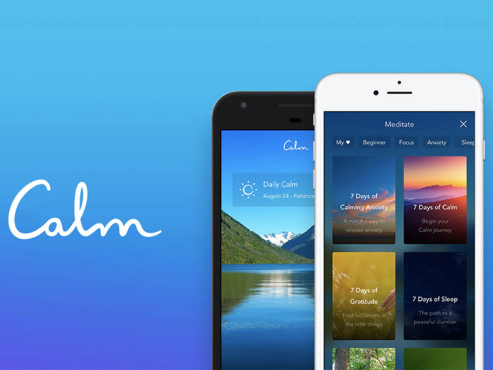 Calm wants to help generations of sleepy people.