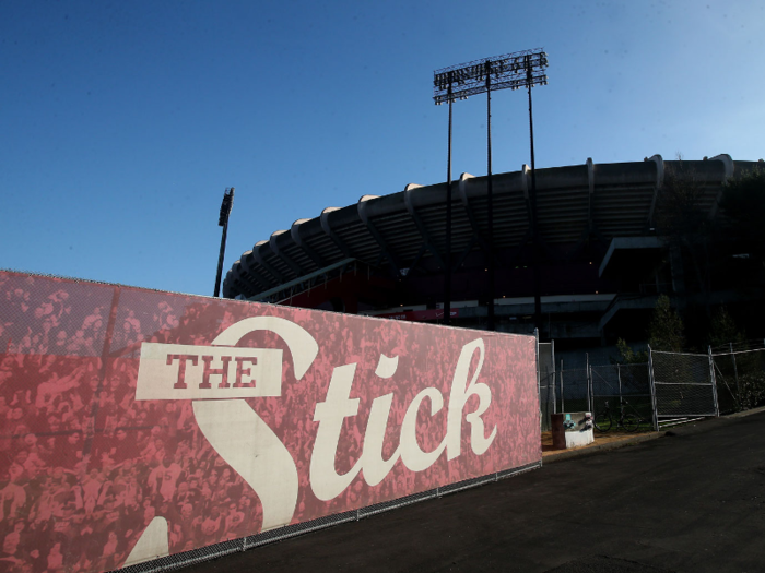 The San Francisco 49ers moved in from Kezar Stadium for the 1971 season and made Candlestick Park their home stadium for more than 40 years.