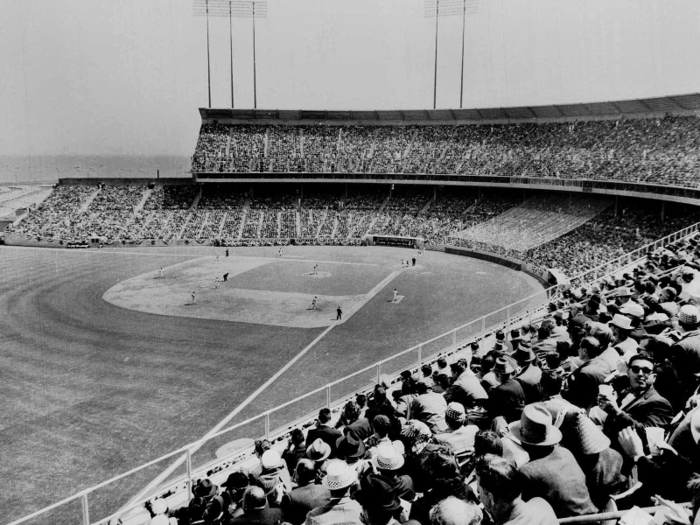 The newly-minted San Francisco Giants played their first game there in April 1960.