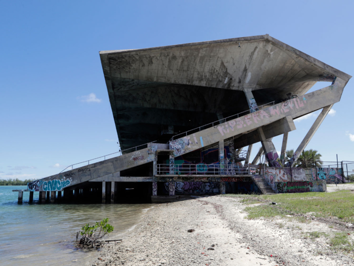 In September 1992, just a month after Hurricane Andrew ravaged Florida, the structure was deemed unsafe and subsequently closed down.