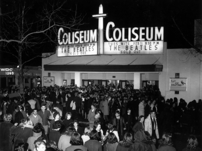 They played for 8,092 adoring fans at a sold-out Washington Coliseum on February 11, 1964, just two days after their famous appearance on The Ed Sullivan Show.