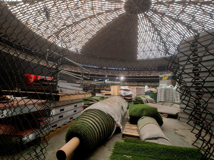 In 2018, the Harris County commissioners finally approved a  $105 million project to renovate the Astrodome into more than 500,000 square feet of rentable space.