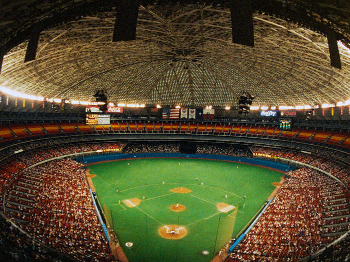 The dome was home to the MLB