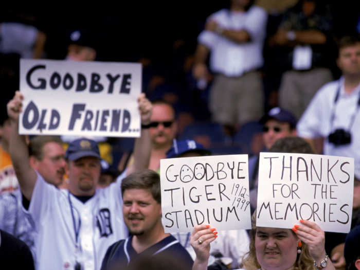 Tiger Stadium — another beloved Detroit-area arena — fell from grace at the turn of the century.