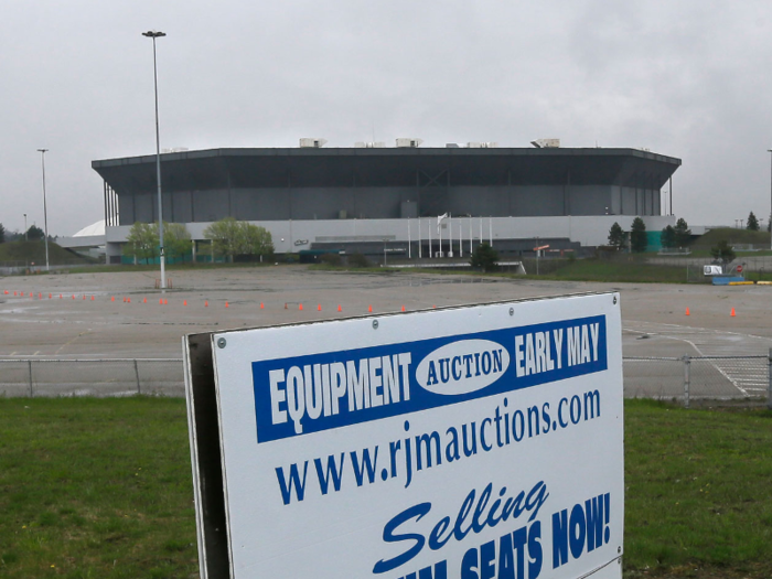 The city sold the abandoned stadium to a Toronto-based Triple Investment Group for $583,000 (less than 1% of the original cost to build the facility) in 2009. The arena reopened in 2010.