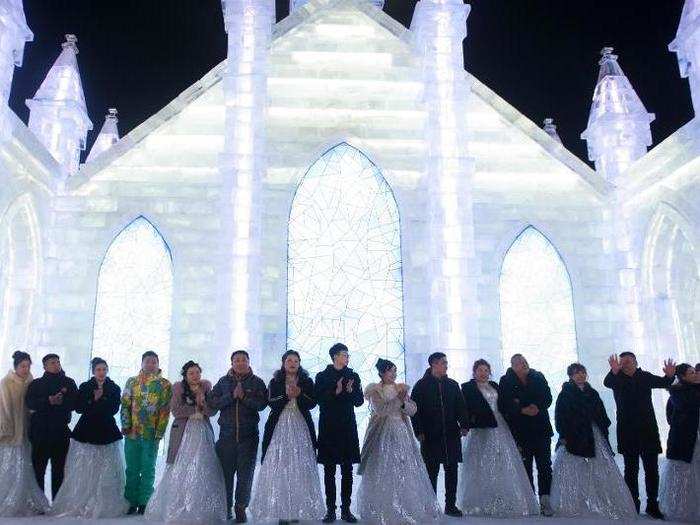 The festival also has a tradition of mass wedding ceremonies.