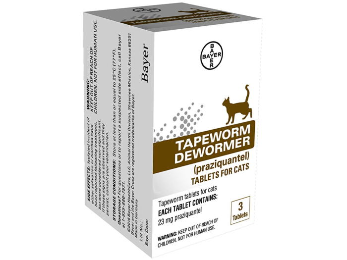 The best tapeworm dewormer for cats