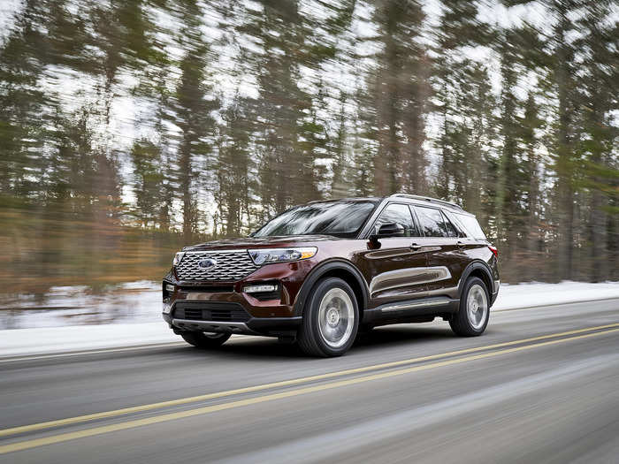 Ford also pulled the cover off its all-important 2020 Explorer SUV a few days before the show