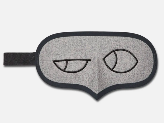 A mischievous sleep mask