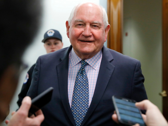 Secretary of Agriculture Sonny Perdue: $32.1 million