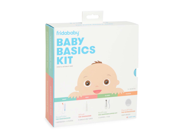 A kit of the newborn basics they