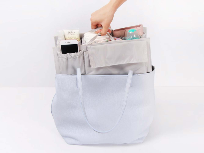 A removable diaper bag insert for totes