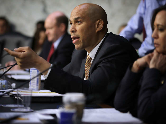 Democratic Sen. Cory Booker of New Jersey is also reported to be mulling a presidential bid.