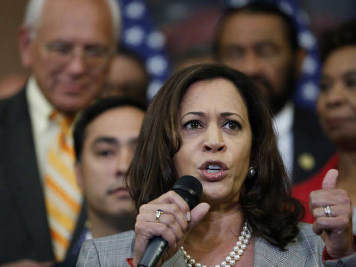 Democratic Sen. Kamala Harris has been accused of hostility against Catholic judicial nominees — and is laying the groundwork for a 2020 presidential campaign.