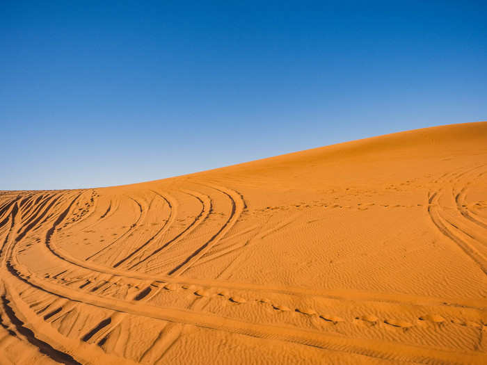 The guide seemed to know the exact path to take back despite the lack of any distinguishable markings. I suppose if I had to ferry tourists back and forth everyday, I