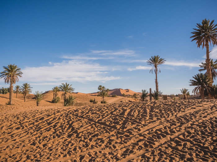 The following day required many more hours of driving to reach Merzouga, a small town at the edge of the erg. There