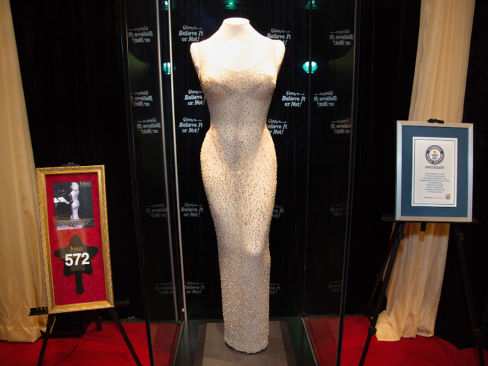 He paid US$5 million for the gown Marilyn Monroe wore in 1962 while singing "Happy Birthday" to then-President John F. Kennedy. Displayed in Ripley