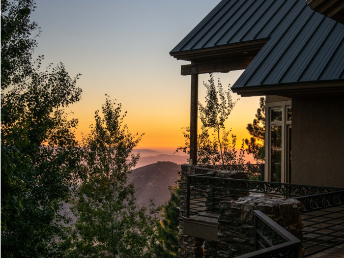 Called Eagle Crest, the mountain estate is the only private property in Southern California that sits at a 9,000-foot elevation.