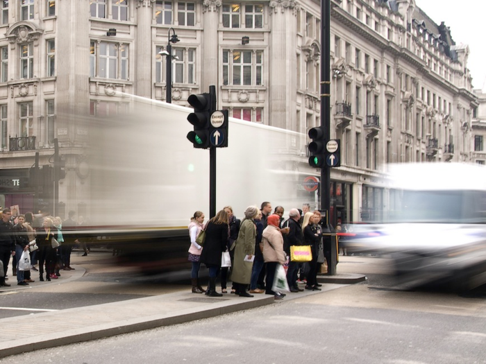 London could ban cars on half the streets in its city center.