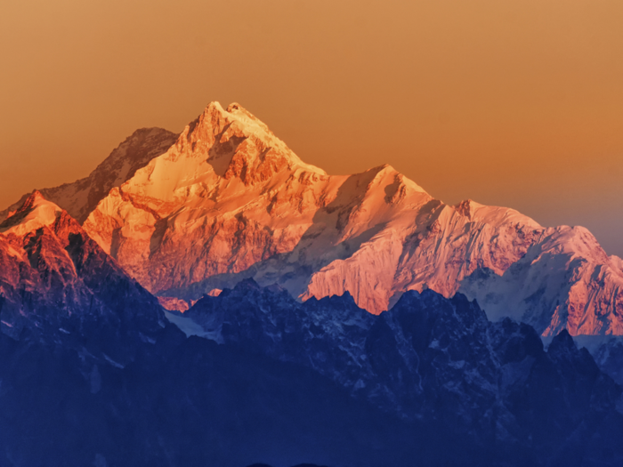 4. India — Kangchenjunga, 28,169 feet