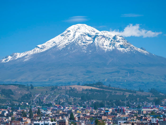 14. Ecuador — Chimborazo, 20,561 feet