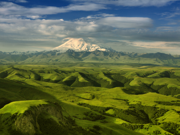 20. Russia — Mount Elbrus, 18,510 feet