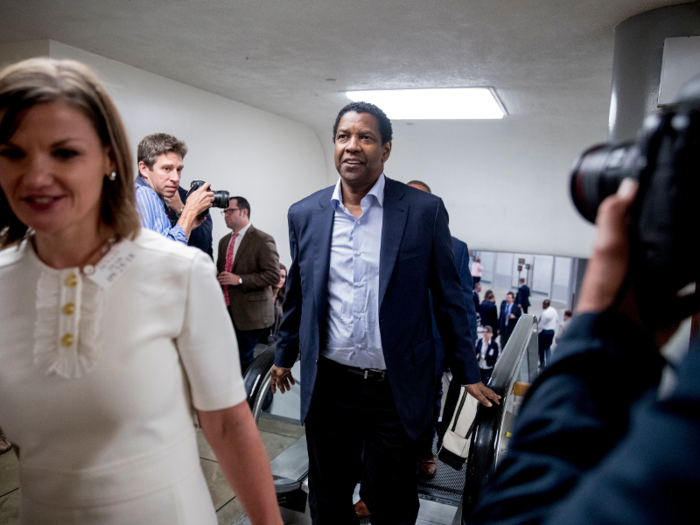 Sometimes celebrity guests (like Denzel Washington!) will make appearances if they have meetings with members of leadership or want to visit the inside area.