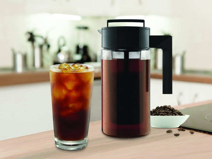 A cold brew coffee maker so that makes getting their caffeine fix a breeze