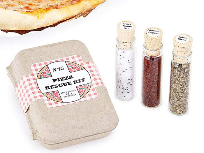 A set of spices to show your pizza aficionado they only deserve the best slices