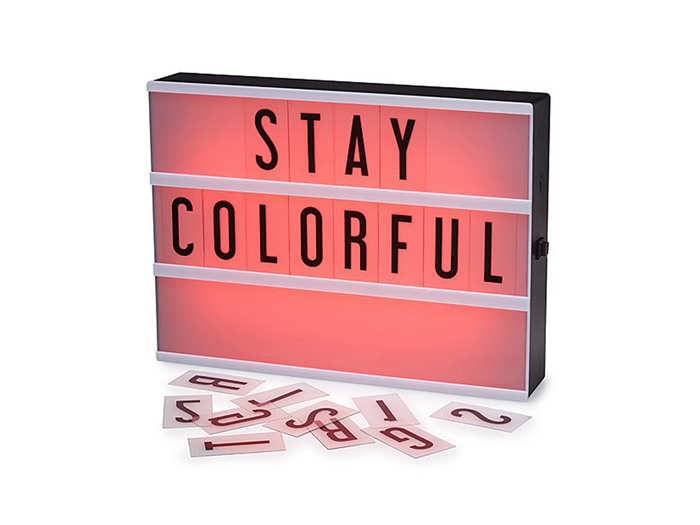 A mini lightbox for leaving motivational or funny messages