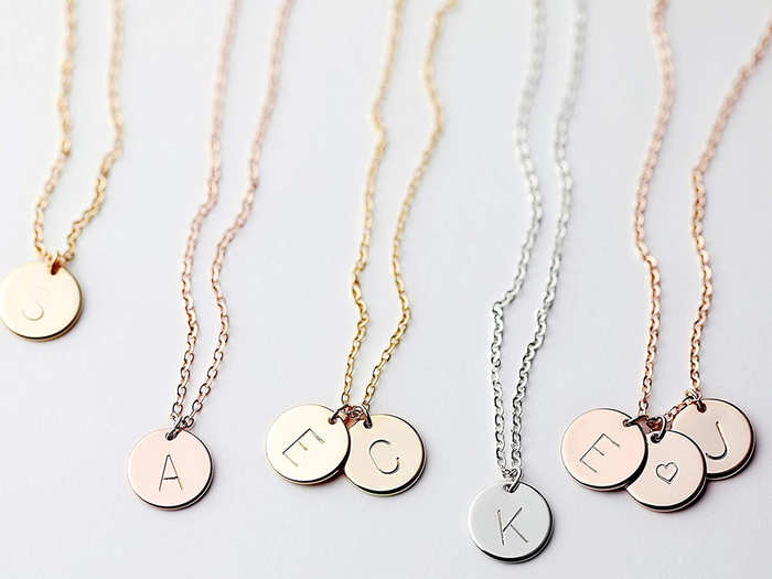 A delicate, personalized initial necklace that they’ll wear everyday