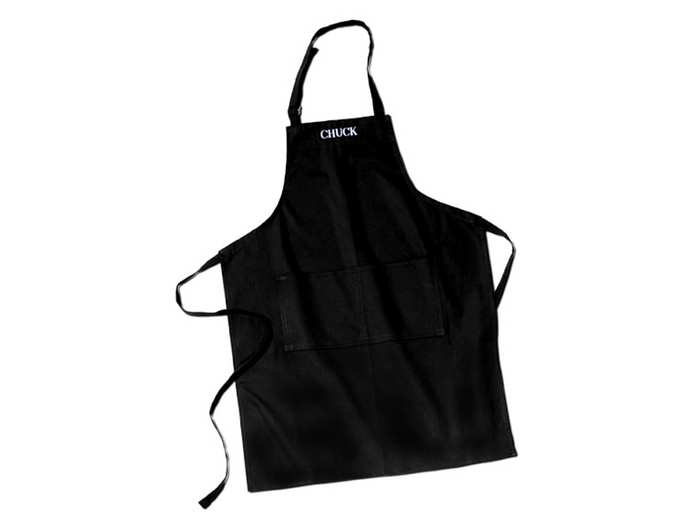 A personalized apron for the home chef