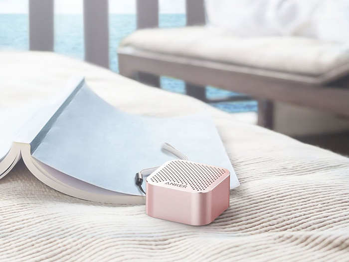 A mini speaker that can fit in their pocket for blasting their favorite music wherever they go