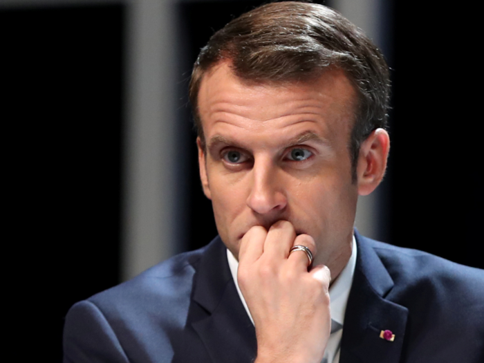 French President Emmanuel Macron also won